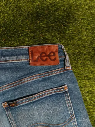 Pantalones vaqueros Lee mujer azules