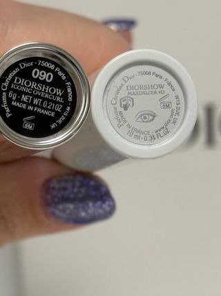 Bolso Neceser Dior Dorado + Cosméticos