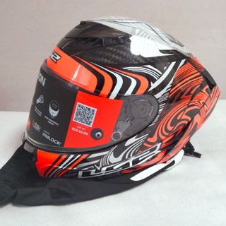 Casco Moto Integral LS2 Dragón Enthum Rojo