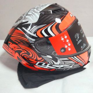 Casco Moto Integral LS2 Dragón Enthum Rojo