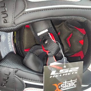 Casco Moto Integral LS2 Dragón Enthum Rojo