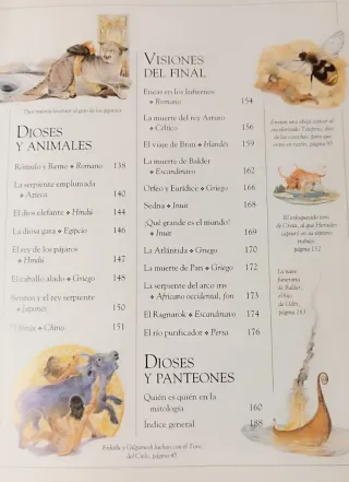 Libro Ilustrado de Los Mitos (Spanish Edition)