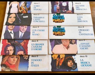 Cofanetto Vinile Le 120 Canzoni Italiane Più Famos