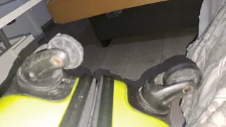 Maleta de cabina Gabol verde con ruedas