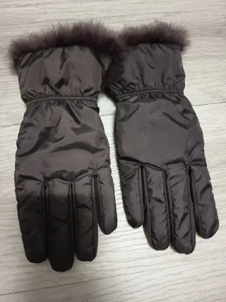Guantes calentitos con pelo