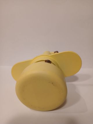 Caffettiera vintage Maggiolina 2 tazze gialla