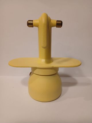 Caffettiera vintage Maggiolina 2 tazze gialla