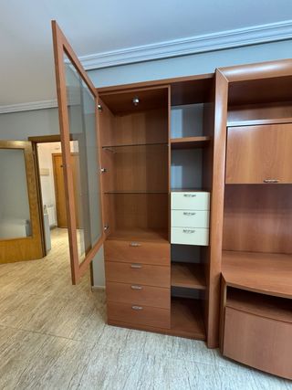 Mueble de salón modular madera