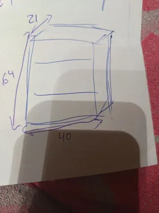 Armario baño blanco