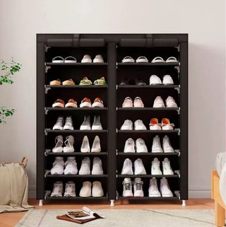 Armario zapatero tela 125x92x28