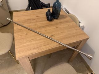 Barra Cortina Extensible Plata