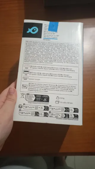 Proyector Mini 180° POSS MP300WH