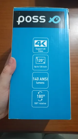 Proyector Mini 180° POSS MP300WH