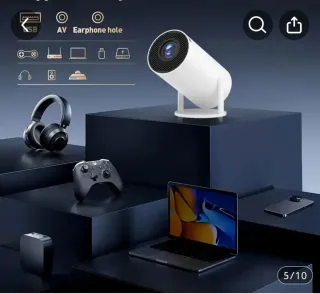 Proyector Mini 180° POSS MP300WH