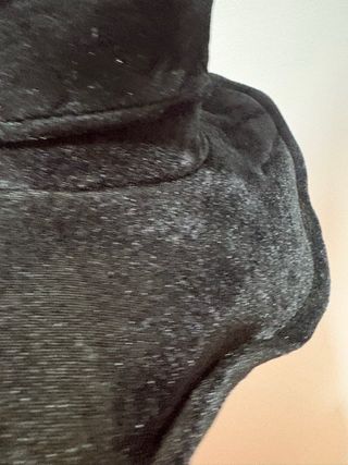 Gorro de bruja terciopelo hebilla