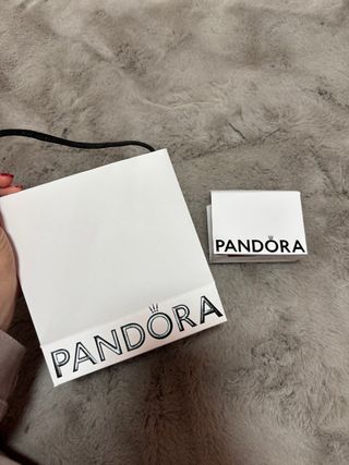 Bolsa de regalo Pandora blanca