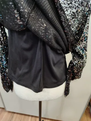 Blusa fiesta Pedro del Hierro lentejuelas