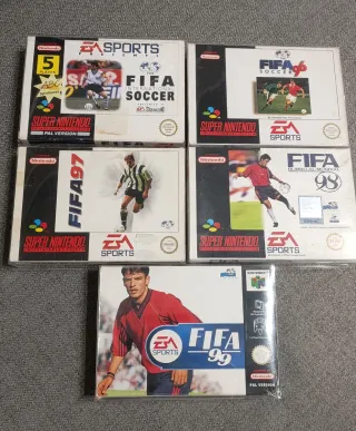 Lote FIFA Super Nintendo