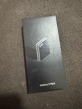 Samsung Galaxy Z Flip6 Plata y Negro