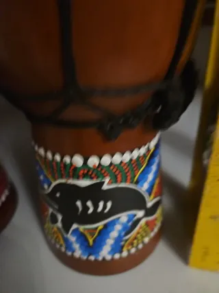 3 Timbales Decorativos Africanos