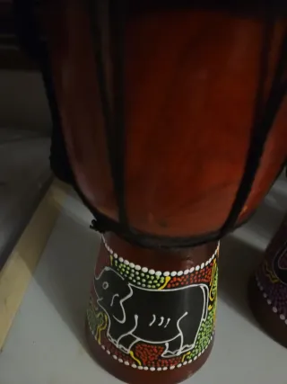 3 Timbales Decorativos Africanos