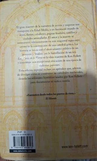 Libro los pilares de la tierra