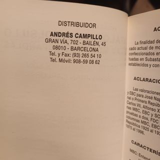 #5-028.Catálogo Bolsillo Moneda Española 1808-1997