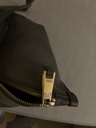 Bolso Piel Furla gris