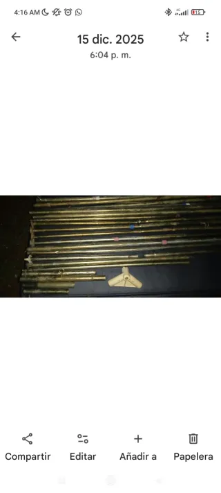 Palos para avance de caravana