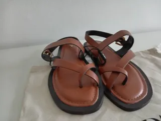 Sandalias Zara Marrones