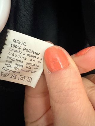 Casaca camisa Negra con Capa incorporada Talla XL