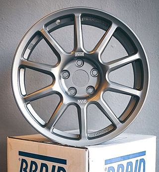 LLANTAS BRAID FULLRACE A 17 PULGADAS ANTRACITA.