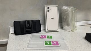 iPhone 12 mini 256GB blanco + Accesorios