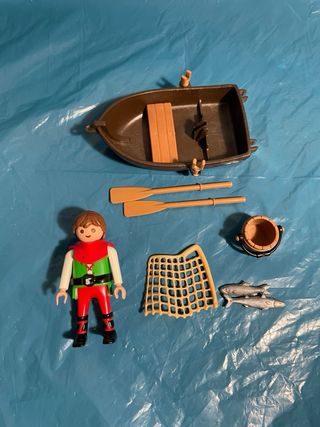 Playmobil Belén Pescador con Barca