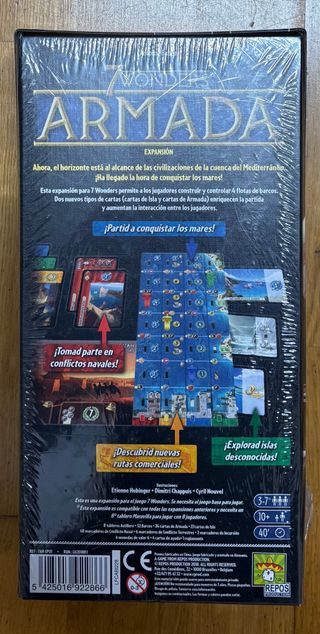 7 Wonders Armada - Expansion precintada