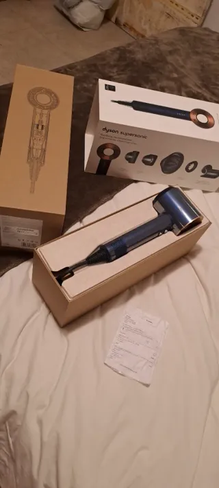 Secador de pelo  Supersonic Azul