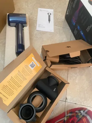 Secador de pelo  Supersonic Azul