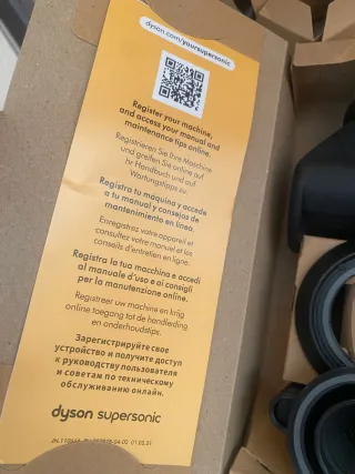 Secador de pelo  Supersonic Azul