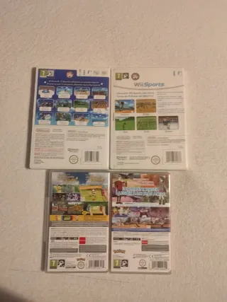 Pack 4 Juegos Nintendo Wii y Switch