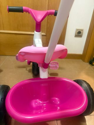 Triciclo rosa per bambina