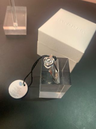 Anillo Pandora Rosa Plata
