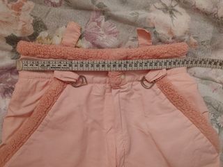 Pantaloni sci bambina rosa