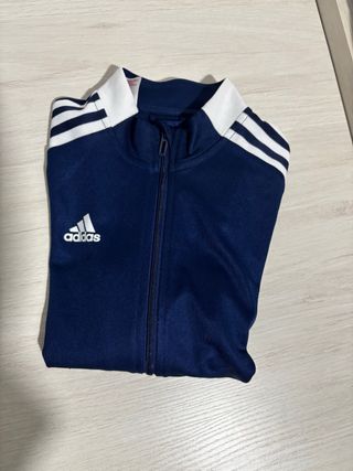 Chaqueta Adidas Azul y Blanca