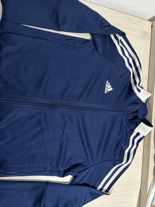 Chaqueta Adidas Azul y Blanca