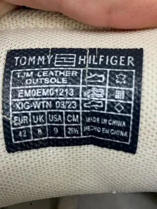 Scarpe Tommy Hilfiger Uomo Bianche e Verdi
