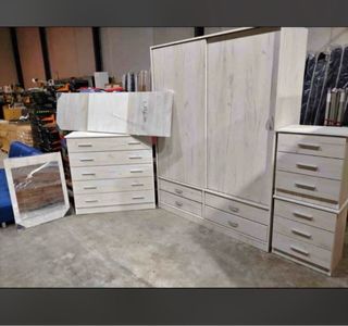 Cómoda 4 cajones madera