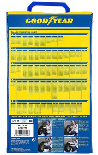 Goodyear Ultragrip Cadenas Nieve Textiles M