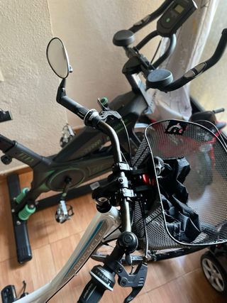 Bicicleta blanca BIOCYCLE