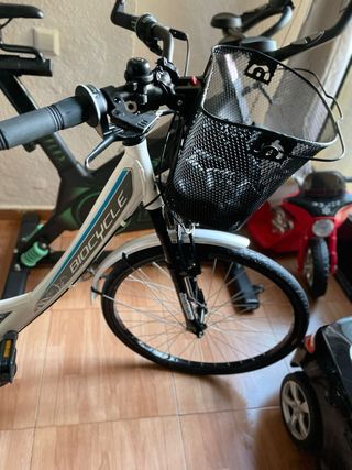 Bicicleta blanca BIOCYCLE