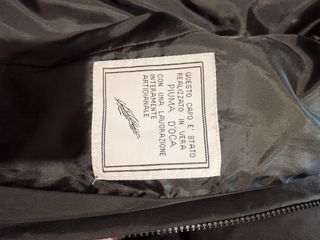 Piumino donna Nadine vera piuma d'oca nero